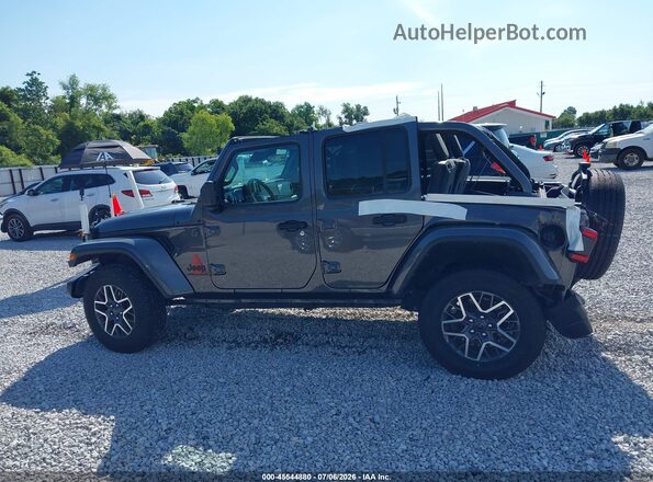 1C4PJXEN3SW574018 2025 JEEP WRANGLER Gray Vista interior trasera