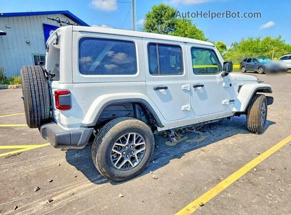 1C4PJXEN4SW609939 2025 JEEP WRANGLER White უკანა მარჯვენა