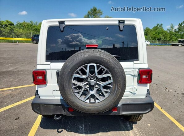 1C4PJXEN4SW609939 2025 JEEP WRANGLER White უკანა ხედი