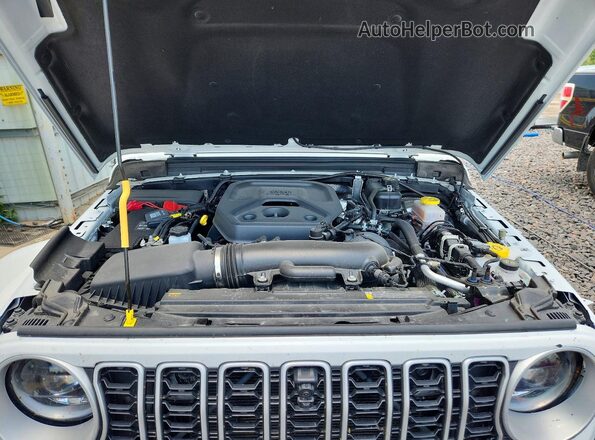 1C4PJXEN4SW609939 2025 JEEP WRANGLER White უკანა სალონის ხედი