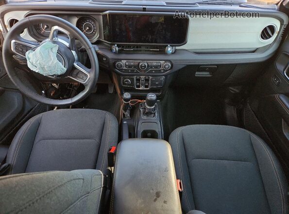1C4PJXEN5SW644182 2025 JEEP WRANGLER Black Вид панелі приладів