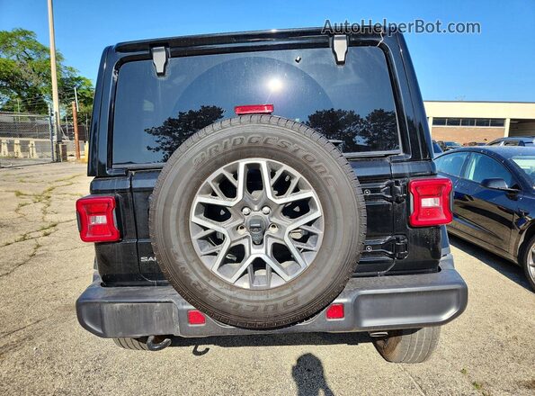 1C4PJXEN5SW644182 2025 JEEP WRANGLER Black Вид ззаду