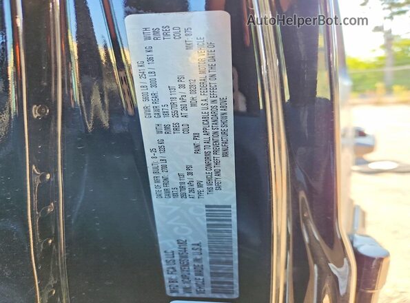 1C4PJXEN5SW644182 2025 JEEP WRANGLER Black Вид наклейки з VIN-кодом