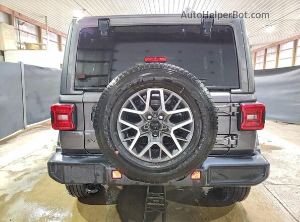 1C4PJXEN6SW569010 2025 JEEP WRANGLER Gray Widok z tyłu