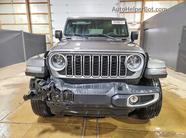 1C4PJXEN6SW569010 2025 JEEP WRANGLER Gray Widok z przodu