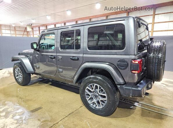 1C4PJXEN6SW569010 2025 JEEP WRANGLER Gray Tył lewy