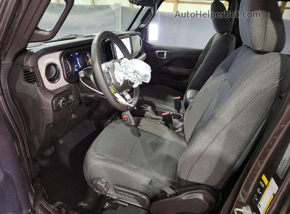 1C4PJXEN6SW569010 2025 JEEP WRANGLER Gray Widok wnętrza z przodu