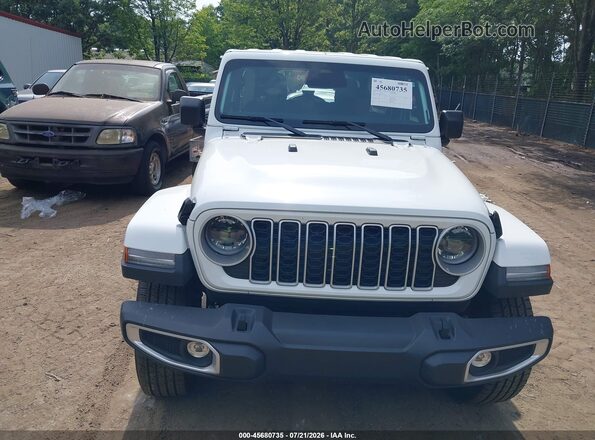 1C4PJXEN8SW598136 2025 JEEP WRANGLER White Սարքավորումների վահանակի տեսք