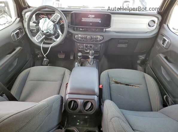 1C4PJXENXTW194384 2026 JEEP WRANGLER Черный Вид панели приборов