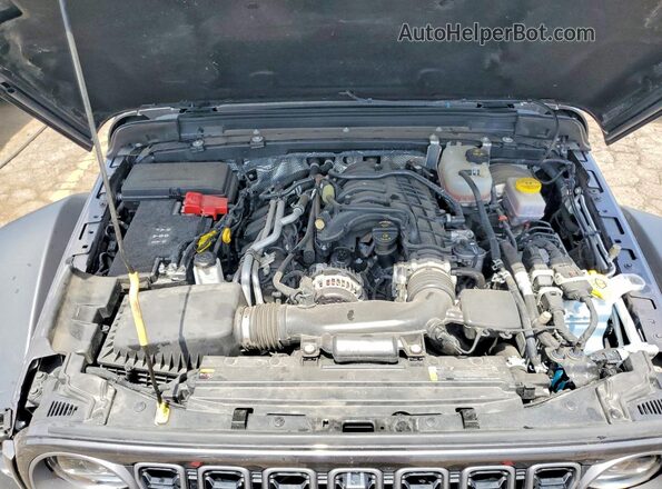 1C4PJXFG0SW546340 2025 JEEP WRANGLER Gray Widok komory silnika