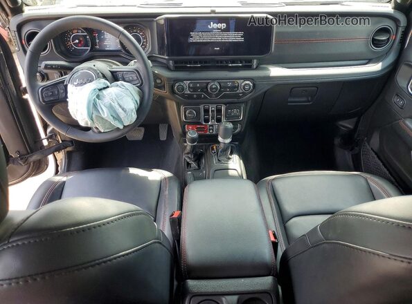 1C4PJXFG0SW546340 2025 JEEP WRANGLER Gray Widok deski rozdzielczej