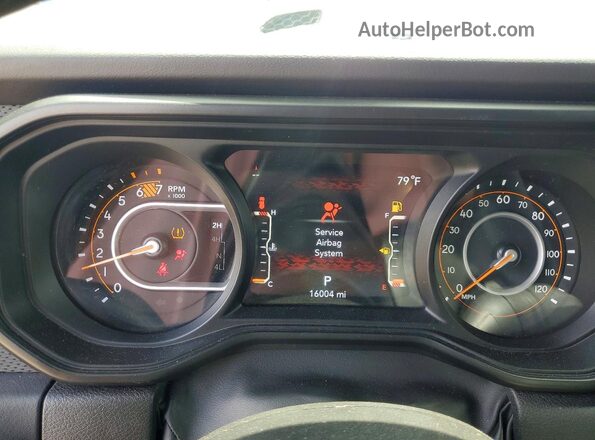 1C4PJXFG0SW546340 2025 JEEP WRANGLER Gray Widok zestawu wskaźników