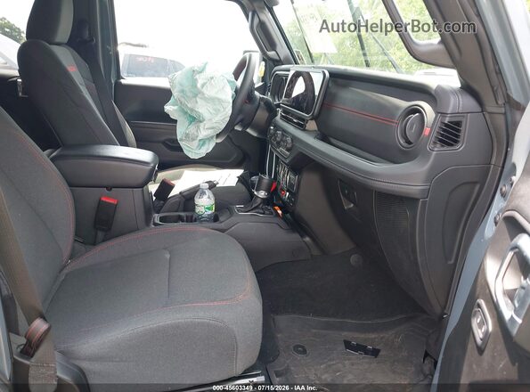 1C4PJXFG1RW328983 2024 JEEP WRANGLER Gray Front interior view