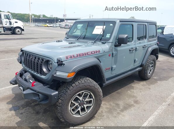1C4PJXFG1RW328983 2024 JEEP WRANGLER Gray Front left