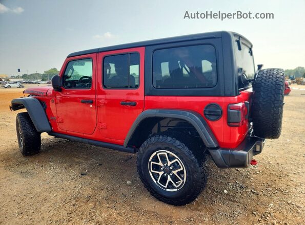 1C4PJXFG5SW629200 2025 JEEP WRANGLER Red Trasero izquierdo