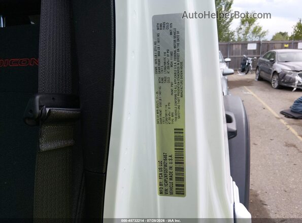 1C4PJXFG5TW216467 2026 JEEP WRANGLER White Vista del compartimento del motor