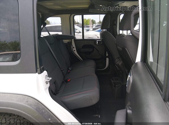 1C4PJXFG5TW216467 2026 JEEP WRANGLER White Vista de la etiqueta del VIN
