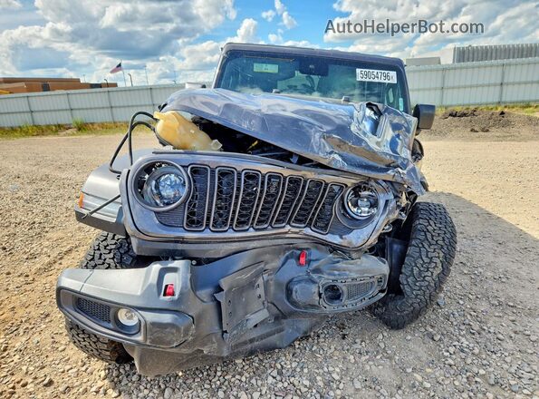 1C4PJXFG6RW349991 2024 JEEP WRANGLER Gray Widok z przodu