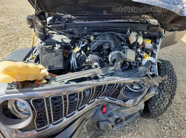 1C4PJXFG6RW349991 2024 JEEP WRANGLER Gray Widok komory silnika