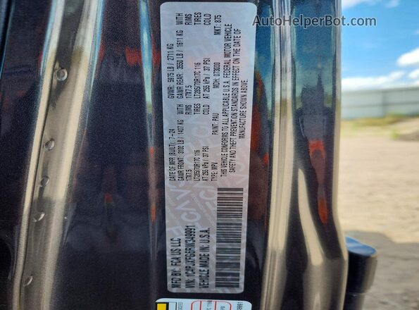 1C4PJXFG6RW349991 2024 JEEP WRANGLER Gray Widok wnętrza 360 stopni