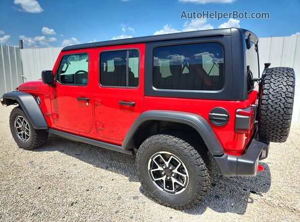 1C4PJXFG9TW244255 2026 JEEP WRANGLER Красный Задняя левая четверть