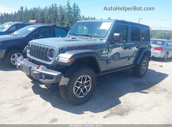 1C4PJXFGXTW179240 2026 JEEP WRANGLER Gray Front left
