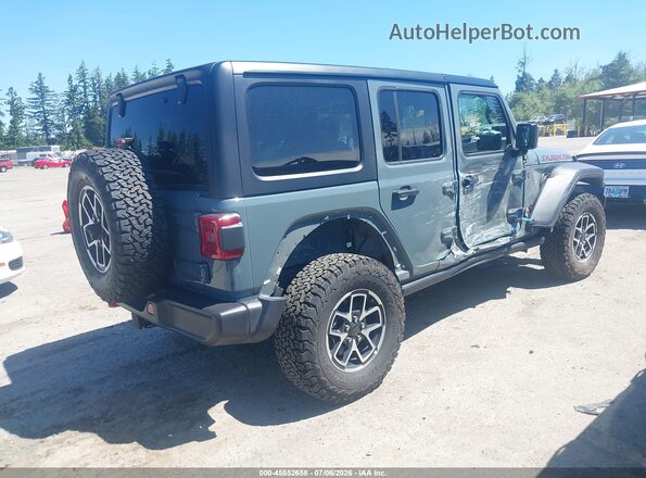 1C4PJXFGXTW179240 2026 JEEP WRANGLER Gray Rear right