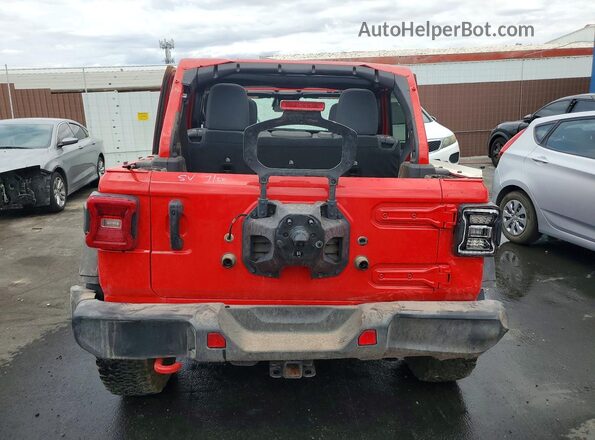 1C4PJXFGXTW256902 2026 JEEP WRANGLER Red Widok z tyłu