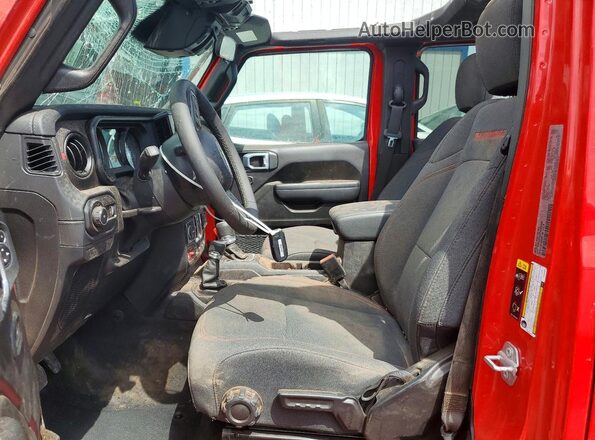 1C4PJXFGXTW256902 2026 JEEP WRANGLER Red Widok wnętrza z przodu