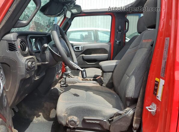 1C4PJXFGXTW256902 2026 JEEP WRANGLER Red Widok naklejki z numerem VIN