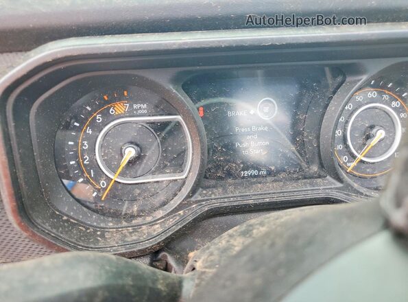 1C4PJXFGXTW256902 2026 JEEP WRANGLER Red Widok zestawu wskaźników