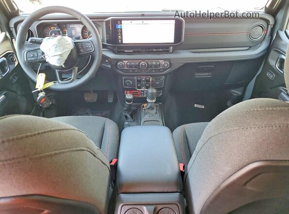 1C4PJXFGXTW257001 2026 JEEP WRANGLER Gray წინა პანელის ხედი