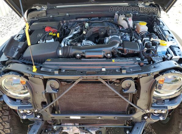 1C4PJXFGXTW257001 2026 JEEP WRANGLER Gray ძრავის განყოფილების ხედი
