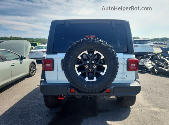 1C4PJXFN0TW283525 2026 JEEP WRANGLER White უკანა ხედი
