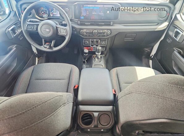 1C4PJXFN0TW283525 2026 JEEP WRANGLER White წინა პანელის ხედი
