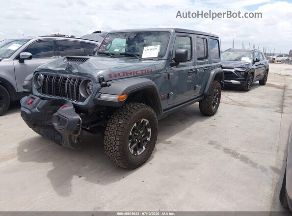 1C4PJXFN2TW235069 2026 JEEP WRANGLER Серый Передняя левая четверть
