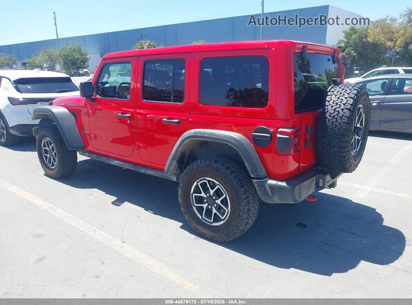 1C4PJXFN3SW572669 2025 JEEP WRANGLER Red Հետևի ձախ
