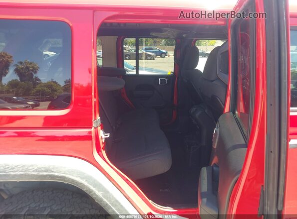 1C4PJXFN3SW572669 2025 JEEP WRANGLER Red VIN կոդի պիտակի տեսք