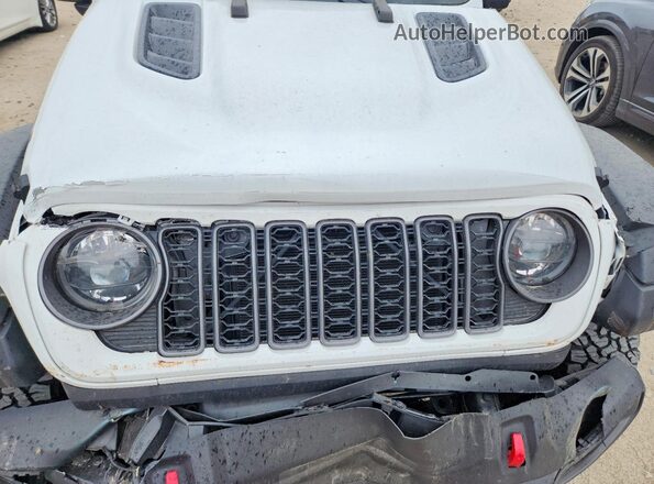 1C4PJXFN4SW532827 2025 JEEP WRANGLER White ძრავის განყოფილების ხედი