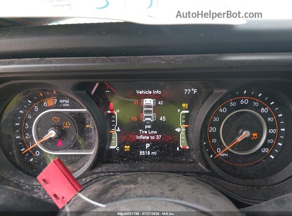 1C4PJXFN5TW275307 2026 JEEP WRANGLER White Вид задніх сидінь