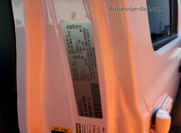 1C4PJXFN6TW230814 2026 JEEP WRANGLER White Widok naklejki z numerem VIN