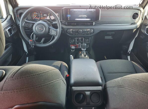 1C4PJXFN6TW230814 2026 JEEP WRANGLER White Widok deski rozdzielczej