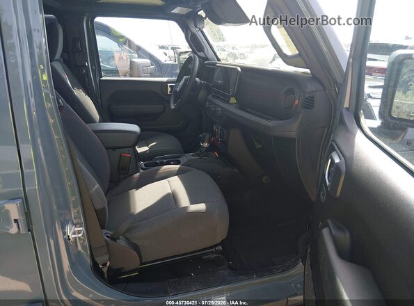 1C4PJXFN7TW197144 2026 JEEP WRANGLER Gray Vista interior delantera