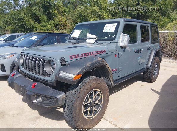 1C4PJXFN7TW197144 2026 JEEP WRANGLER Gray Vista tres cuartos delantera izquierda