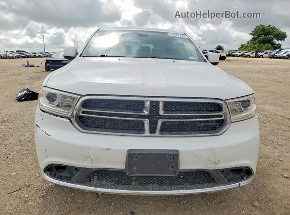 1C4RDHAG0JC473547 2018 DODGE DURANGO White წინა ხედი