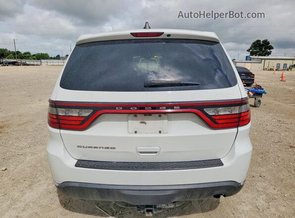 1C4RDHAG0JC473547 2018 DODGE DURANGO White უკანა ხედი
