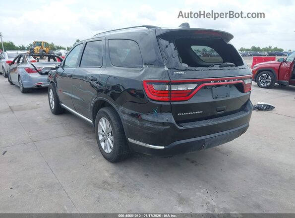 1C4RDHAG1PC635565 2023 DODGE DURANGO Black უკანა მარცხენა