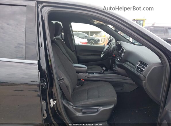 1C4RDHAG1PC635565 2023 DODGE DURANGO Black წინა სალონის ხედი