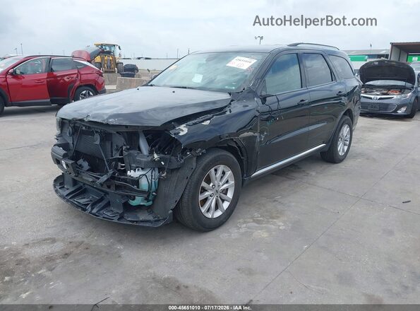 1C4RDHAG1PC635565 2023 DODGE DURANGO Black წინა მარცხენა ხედი სამი მეოთხედიდან