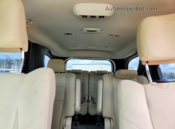 1C4RDHAG2GC374589 2016 DODGE DURANGO Black Вид задніх сидінь